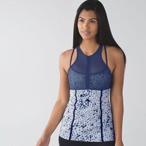 Lululemon Women's Pedal Pace Tank Deep Navy Size 8